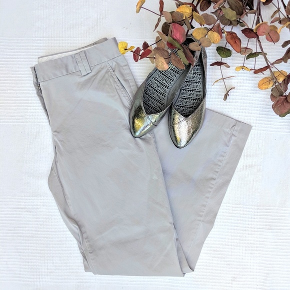 LOFT Pants - Soft Gray Ann Taylor Loft Julie Fit Pant EUC